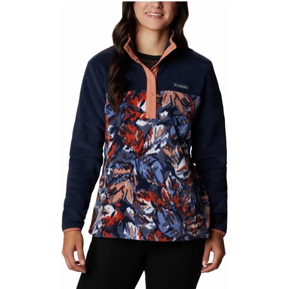 NWT Columbia W Benton Springs™ Half Snap Pullover - Picture 1 of 11